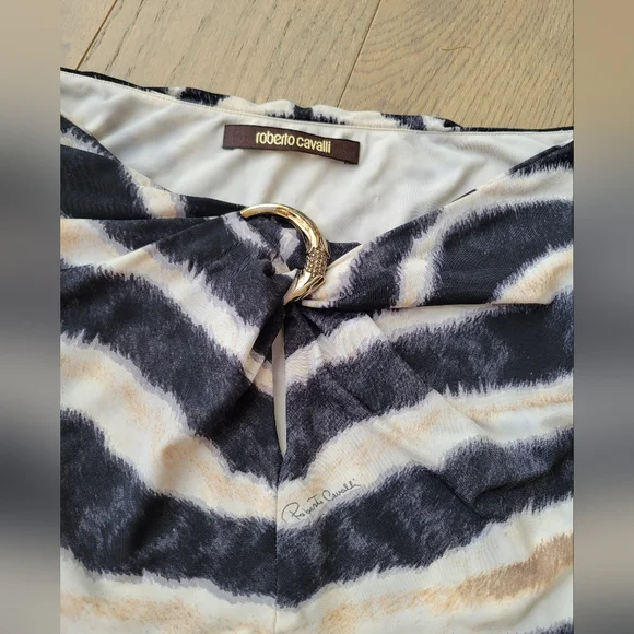 Roberto Cavalli zebra print dress - Picture 3 of 5